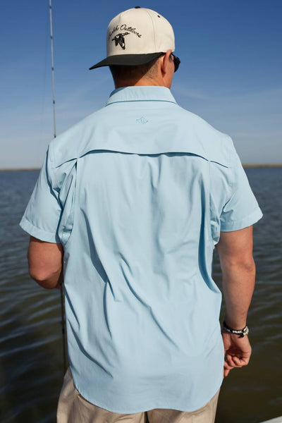 Performance Fishing Shirt - Dusty Blue FSD