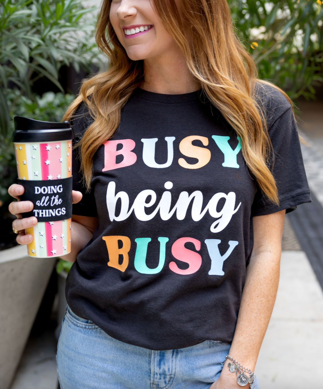 K&C Busy Being Busy - (Black) SS