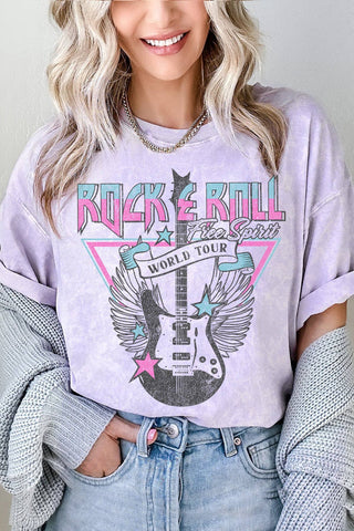 1874 ROCK AND ROLL - Unisex oversize Mineral Wash