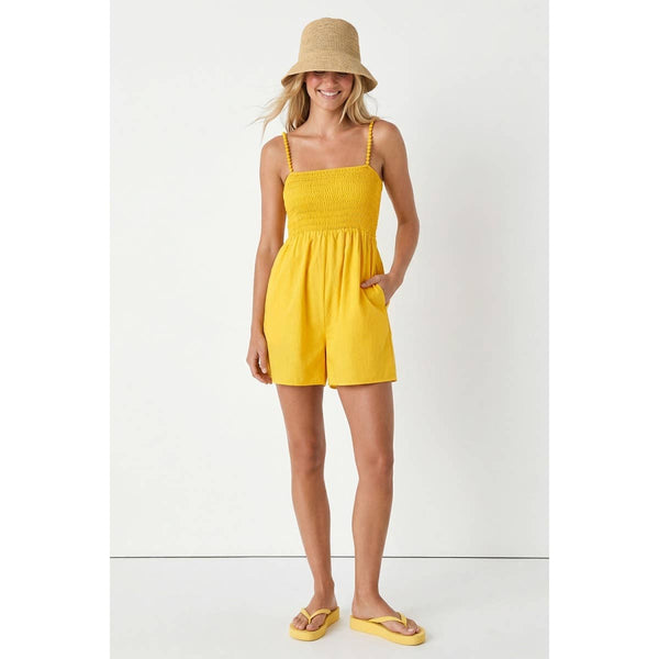 Pom Pom Smocking Romper 9042