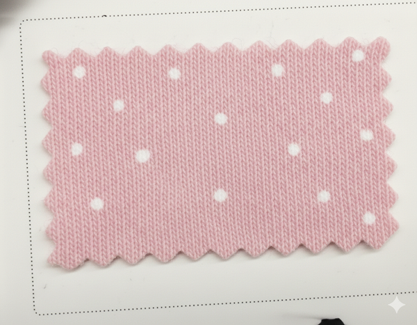 Polka Dot Contrast Trim Top 2276