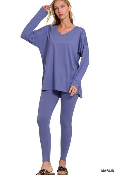 Microfiber Loungewear Set 9114