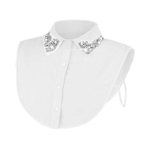 Studded Detachable Shirt Collar 0210