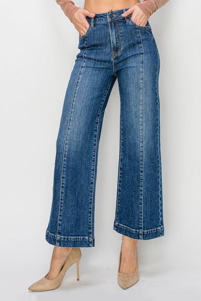Risen High Rise Crop Wide 5687