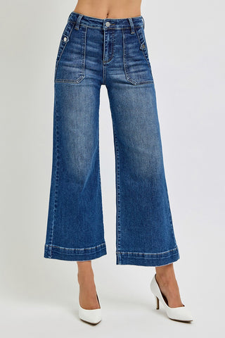 Risen High Rise Ankle Wide Leg 5855