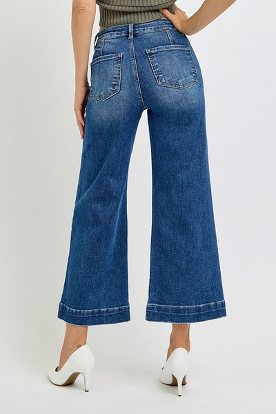 Risen High Rise Ankle Wide Leg 5855