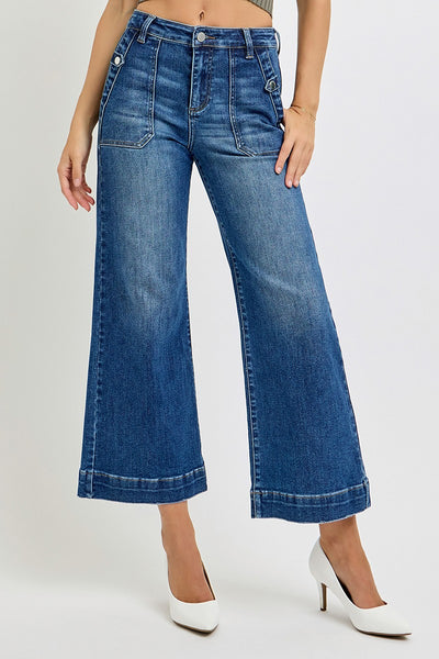 Risen High Rise Ankle Wide Leg 5855