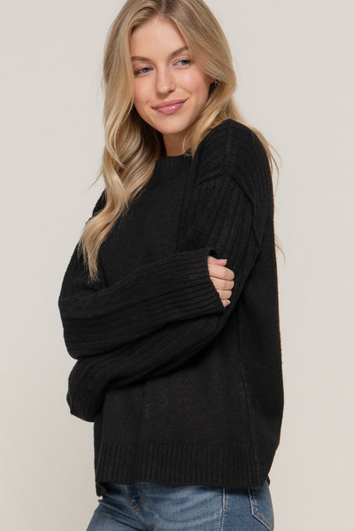 Raised Seam Sweater 4085