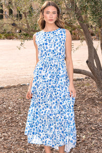 Three Layer Floral Printed Dress 1751