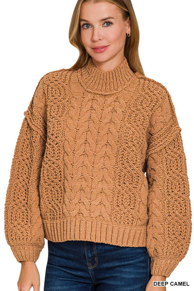 Cable Knit Sweater 2593