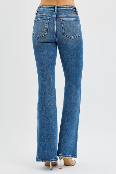 Risen Tummy Control High Rise Flare Jeans 21348