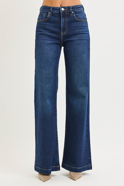 Risen High Rise Wid Leg Jeans 21380