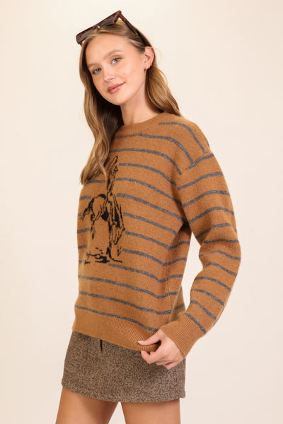 Striped Cowboy Sweater 003