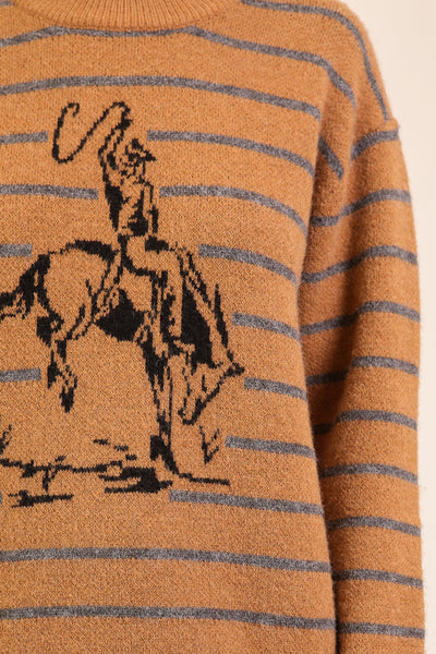 Striped Cowboy Sweater 003