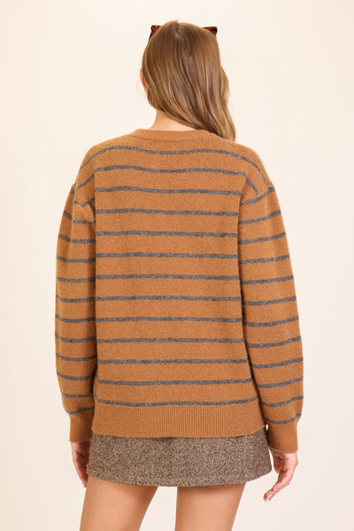 Striped Cowboy Sweater 003