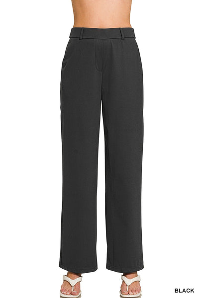 Dress Pants With Belt Loop 7397