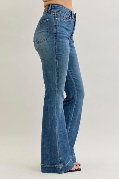 Judy Blue High Waist Flare Tummy Control Jeans 881018