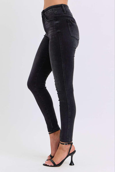 Judy Blue Tummy Control Skinny Black 88878