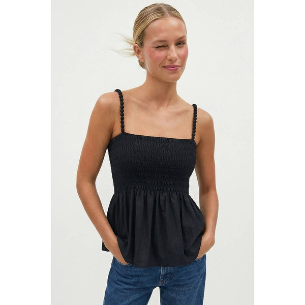 Pom Pom Smocking Top 9041