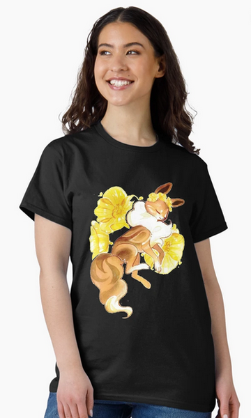 Floral Eevee T-Shirt
