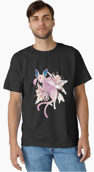 Floral Espeon T-Shirt