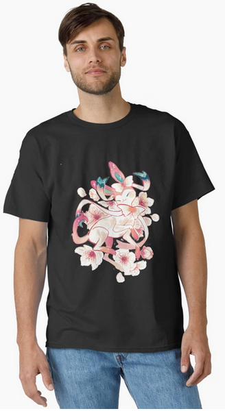 Floral Sylveon T-Shirt