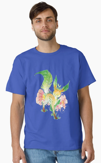 Floral Leafeon T-Shirt
