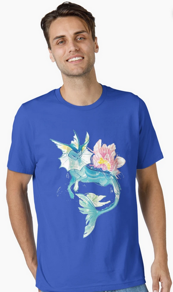 Floral Vaporeon T-Shirt