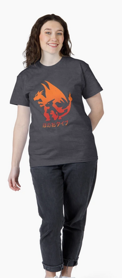 Charizard Evolution Silhouette T-Shirt