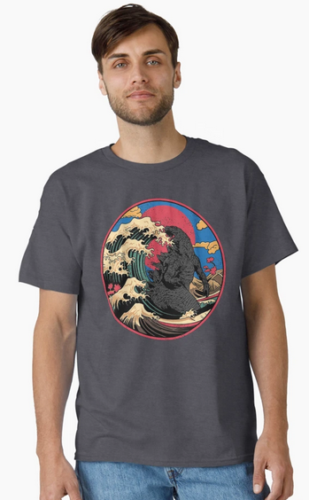 Godzilla Patch T-Shirt