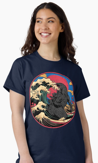 Godzilla Patch T-Shirt