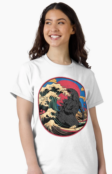 Godzilla Patch T-Shirt