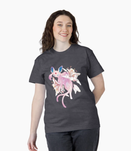 Floral Espeon T-Shirt
