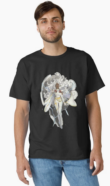 Water Color Storm Graphic Tee