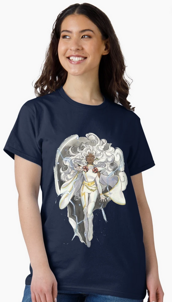 Water Color Storm Graphic Tee