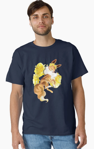 Floral Eevee T-Shirt