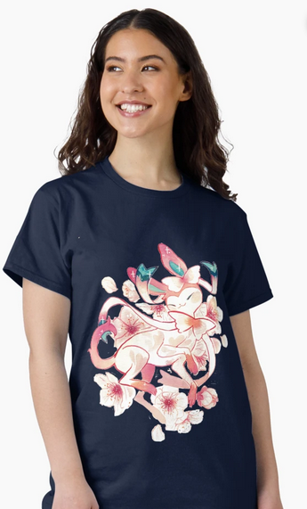Floral Sylveon T-Shirt