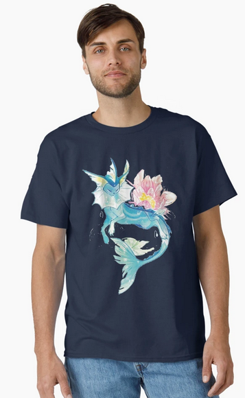 Floral Vaporeon T-Shirt