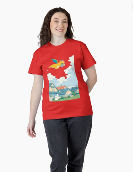 Dragonite Delivery Graphic tee