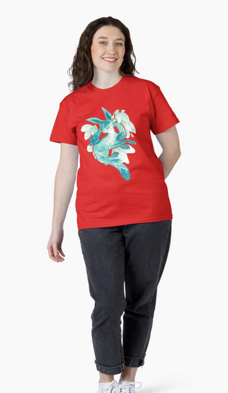 Floral Glaceon T-Shirt