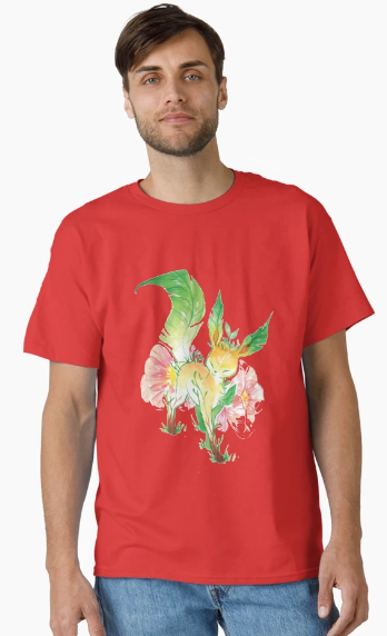 Floral Leafeon T-Shirt