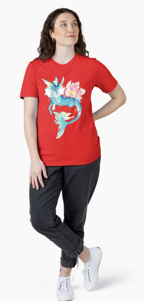 Floral Vaporeon T-Shirt
