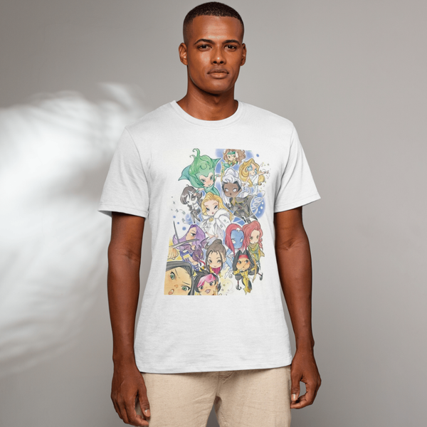 Chibi X-Men Graphic Tee