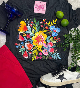 Fiesta Flowers Tee 87