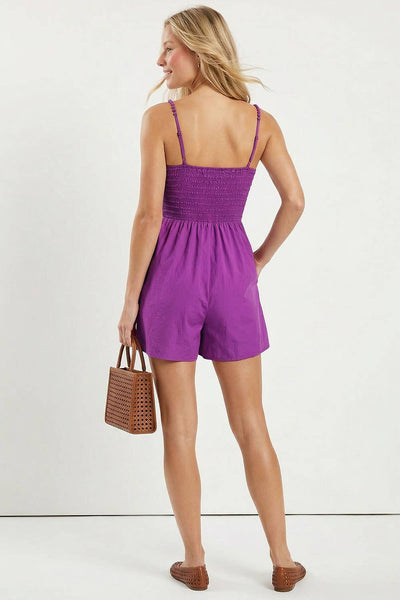 Pom Pom Smocking Romper 9042