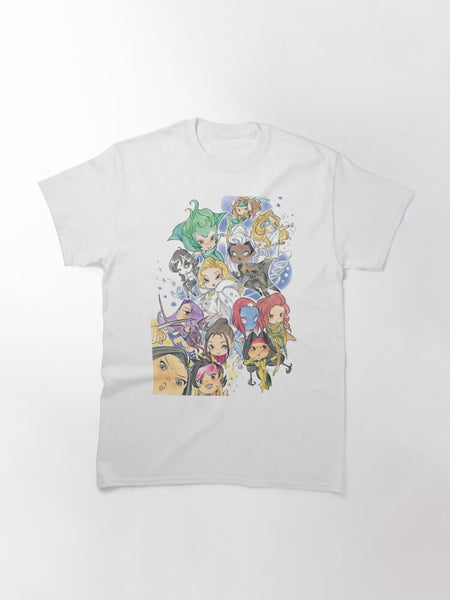 Chibi X-Men Graphic Tee