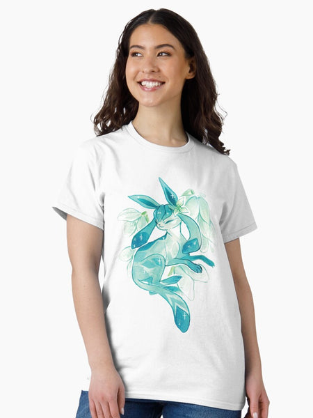 Floral Glaceon T-Shirt